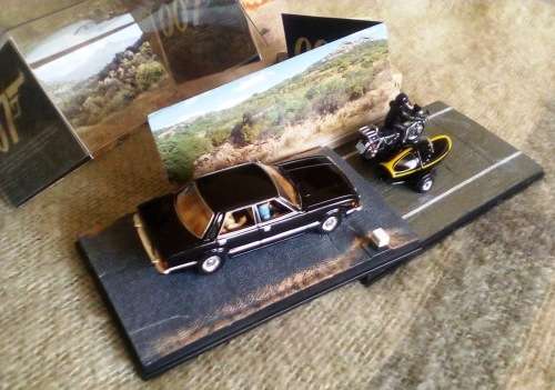 JAMES BOND DIE CAST COLLECTION. BID PER ITEM TO TAKE ALL THREE.