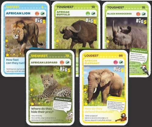 PICKnPAY "SUPER ANIMALS" TRADING CARD SERIES ONE! COMPLETE SET OF 108 CARDS!