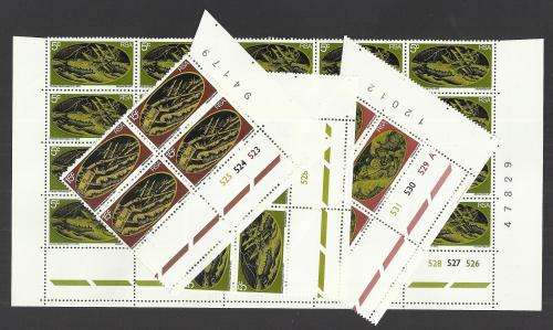 RSA - (MNH) "WOLTEMADE" ISSUE - CONTROL BLOCKS.