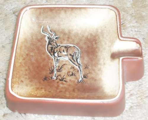 "KRUGER PARK" ASHTRAY - LATE 1950's.