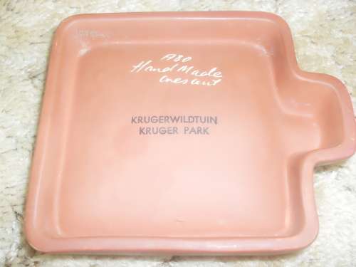 "KRUGER PARK" ASHTRAY - LATE 1950's.