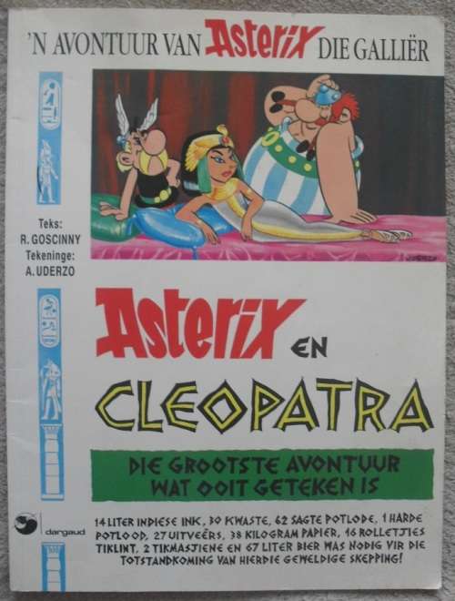 ASTERIX & CLEOPATRA IN AFRIKAANS.