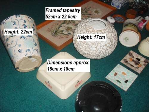 BUYER TO COLLECT IN PRETORIA - GROUP OF ORNAMENTS AND GOODIES!