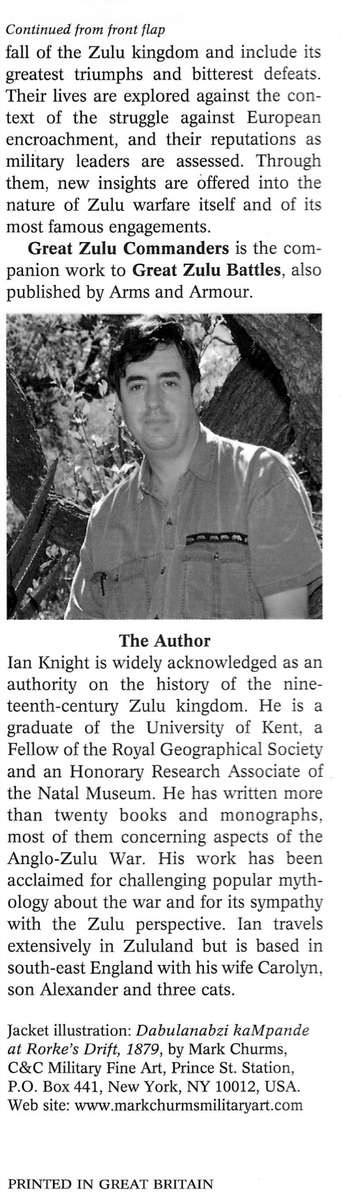 "GREAT ZULU COMMANDERS" BY IAN KNIGHT!