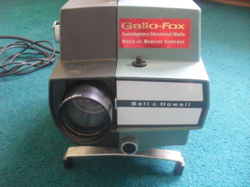 BUYER TO COLLECT IN PRETORIA - "BELL AND HOWELL" FILM STRIP PROJECTOR - WORKING!
