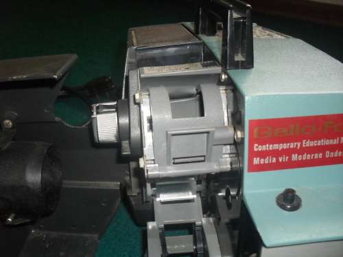 BUYER TO COLLECT IN PRETORIA - "BELL AND HOWELL" FILM STRIP PROJECTOR - WORKING!