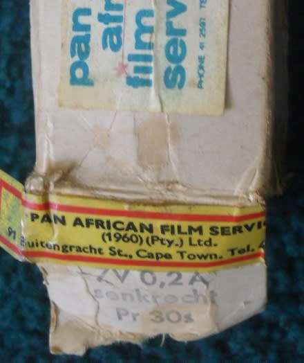 THREE VINTAGE FILM PROJECTOR GLOBES AS ILLUSTRATED - SCARCE!