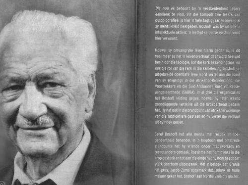 "DIS NOU EK" DEUR CAREL BOSHOFF!