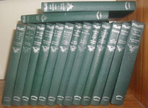 COLLINS CLASSICS - 15 BOOKS AS ILLUSTRATED!