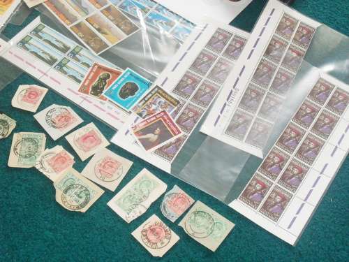 PHILATELY RELATED ITEMS AS ILLUSTRATED. "DOUBLE PROPELLAR" VARIETY!