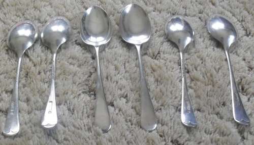 VINTAGE CUTLERY AS ILLUSTRATED. ELECTROPLATE EPNS, UNION OF S.A.