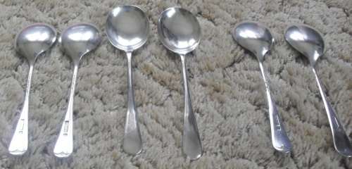 VINTAGE CUTLERY AS ILLUSTRATED. ELECTROPLATE EPNS, UNION OF S.A.