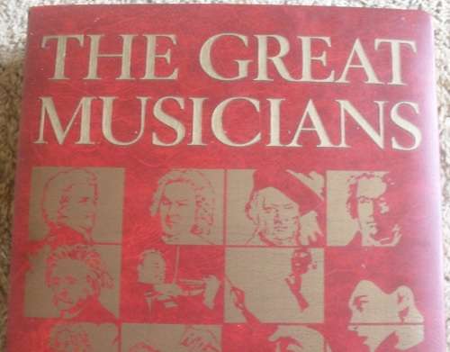 "THE GREAT MUSICIANS" - BOX FOLDER, 15 ISSUES - AS ILLUSTRATED!