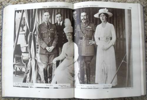 "THE STORY OF 25 EVENTFUL YEARS IN PICTURES" - SILVER JUBILEE BOOK, 1935!