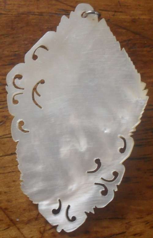 "MOTHER OF PEARL" PENDANT, 1960's