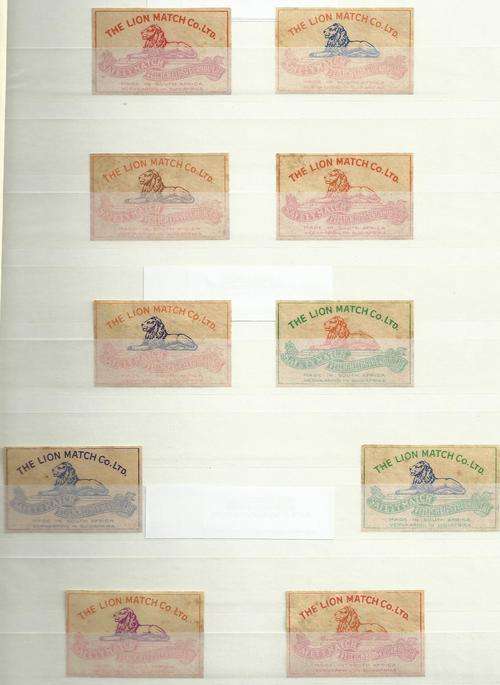 POSSIBLY ONE OF A KIND CINDERELLA RARITIES IN A LIGHTHOUSE STOCK BOOK!