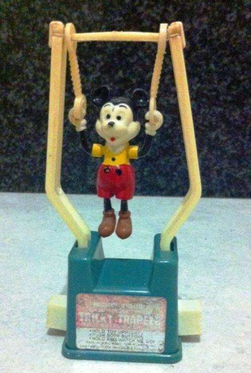 DISNEY - MICKEY MOUSE - "TRICKY TRAPEZE"! A RARE FIND!