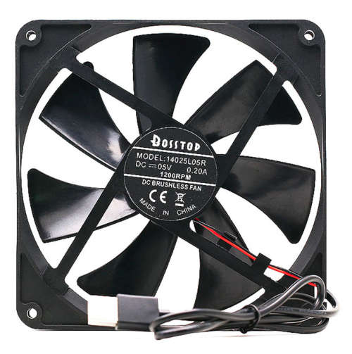 14cm usb fan silent cooling (140mm×140mm×25mm)