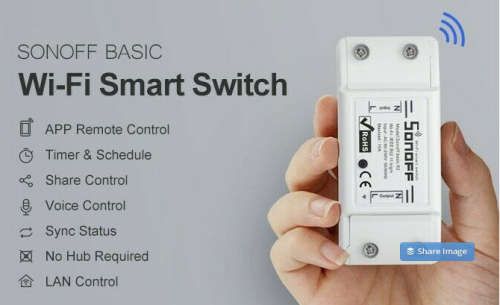 Sonoff Basic WiFi Wireless Switch