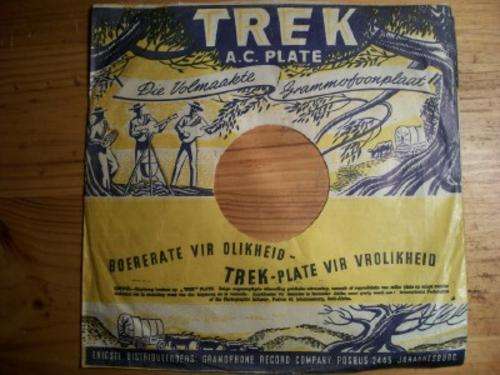 BOERERATE VIR OLIKHEID - TREK - PLATE VIR VROLIKHEID  (COVER ONLY)