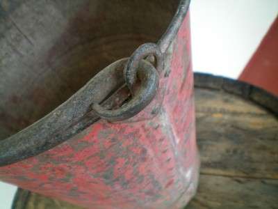 VINTAGE GARAGE FIRE BUCKET