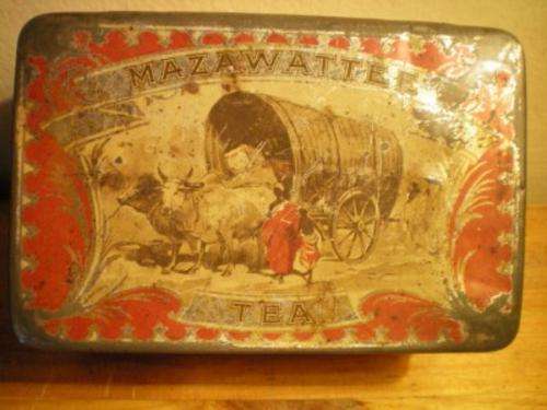 MAZAWATTEE TEA TIN - VINTAGE