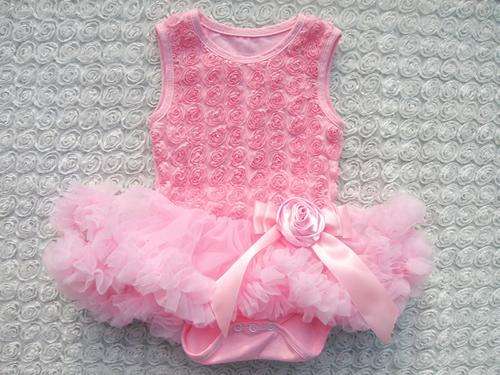 Petti tutu vest - pink - 3-6 months