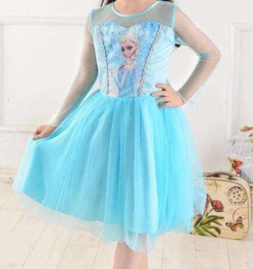 Frozen Elsa dress up dress age 4-6 years