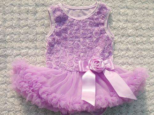 Petti tutu vest - Lilac - 0-6 months * full 2 layer tutu skirt