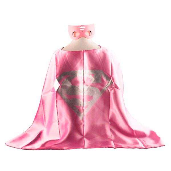 Superhero Super girl cape and mask combo