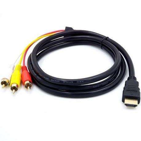 DW-HDMI To Rca Video Audio AV Cable Black 1.5M
