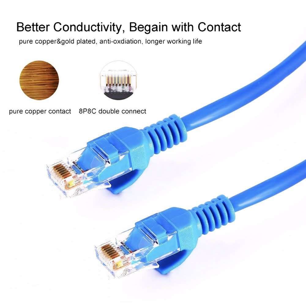 DW Cat6 Networking Patch Cable Blue - 50M