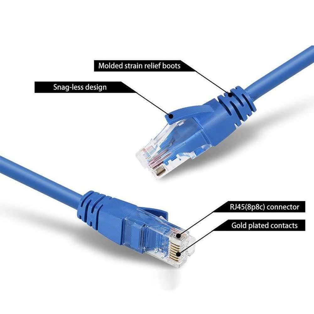 DW Cat6 Networking Patch Cable Blue - 50M