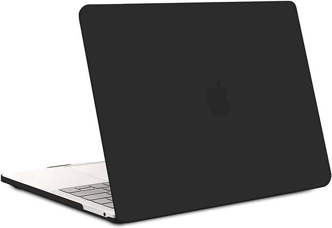 DW HardShell Case For MacBook Pro 13` Matte Black - A1706/A1708/A1989/A2159/A2251/A2289/A2338