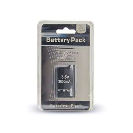 DW Rechargeable Battery Pack For Sony PSP 2000 & 3000 - 3.6V 3600mAh