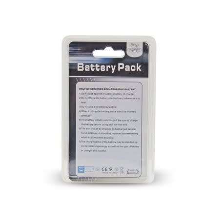 DW Rechargeable Battery Pack For Sony PSP 2000 & 3000 - 3.6V 3600mAh