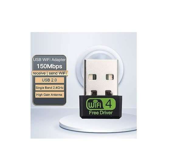 DW 150Mbps Wireless 2.4GHz USB Wi-Fi Adapter Single Band Free Driver