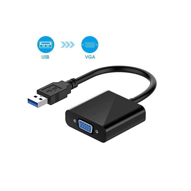 DW USB 3.0 to VGA Adapter Converter 1080p