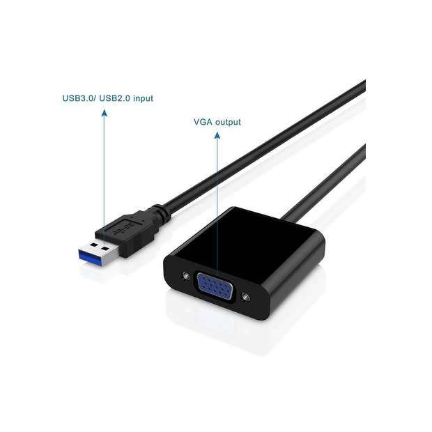 DW USB 3.0 to VGA Adapter Converter 1080p