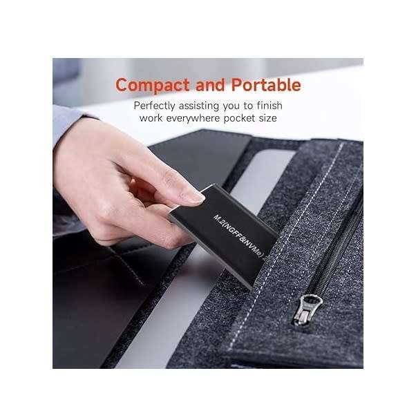 DW M.2 (Nvme To Ngff) 2 In 1 Enclosure