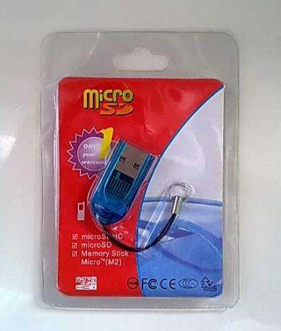 High speed USB 2.0 Micro SD T-Flash TF Memory Card Reader