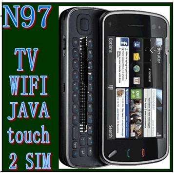 Brand new  N97 Celphone, WiFi, dual SIM, TV, full keyboard - Fast delivery