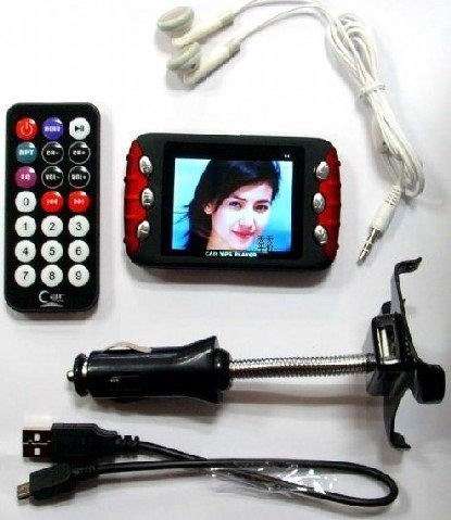 **10 GB *** 2.4"LCD FM TRANSMITTER CAR MP3 MP4 MP5 PLAYER