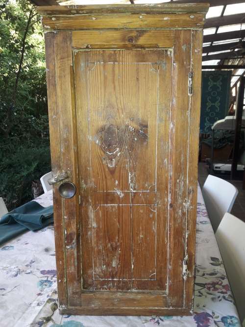 Small pine cupboard