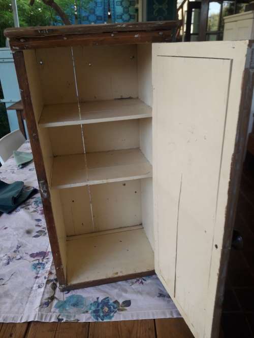 Small pine cupboard
