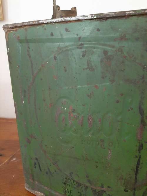 Vintage Castrol oil tin
