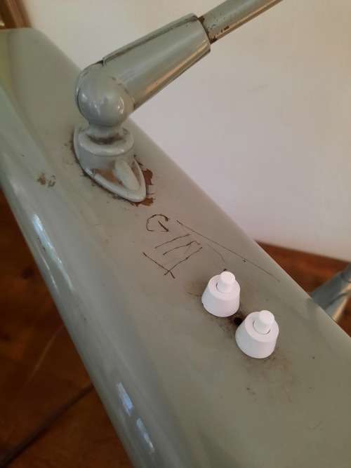 Large art deco desk lamp