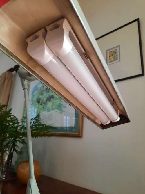 Large art deco desk lamp