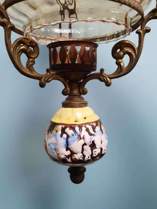 Vintage ceiling lamps lot