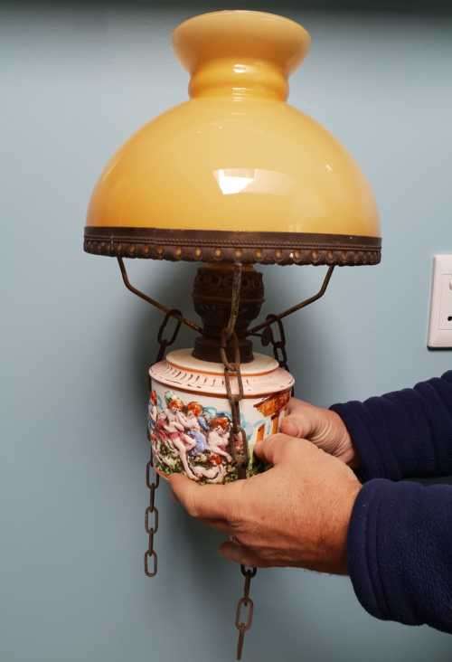 Vintage ceiling lamps lot